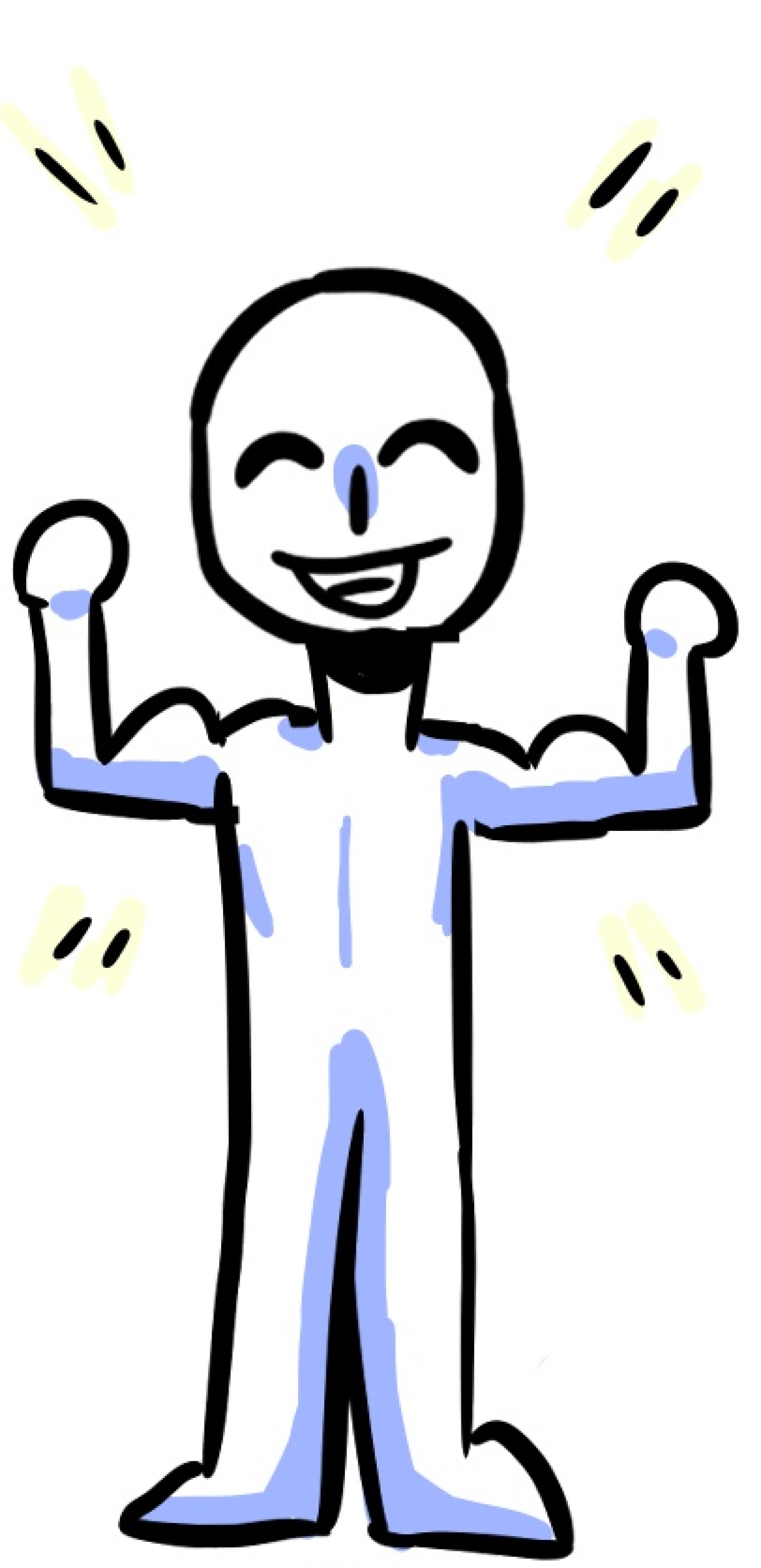 Mentorat-erhobene Arme